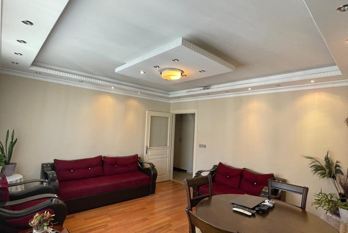 Modern bir oturma odası manzarası