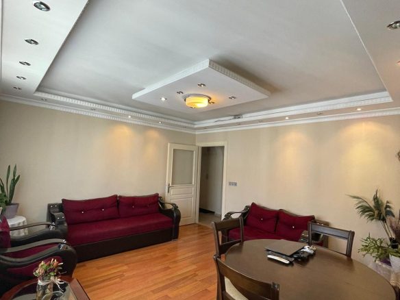 Modern bir oturma odası manzarası